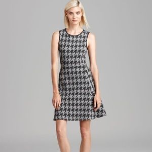 Theory check print dress